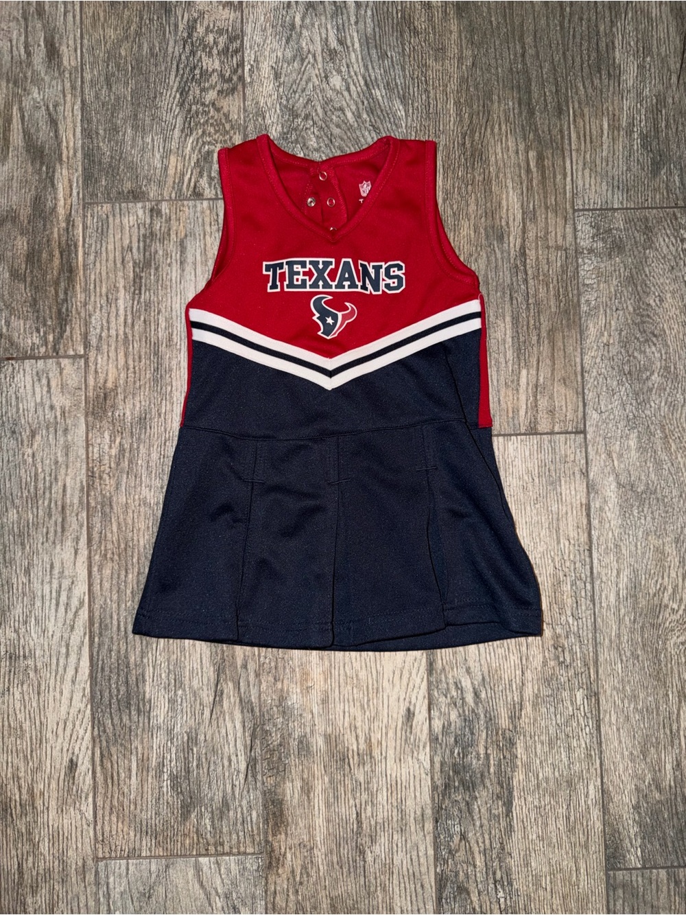 Houston Texans NFL Girls Cheerleader Dress 4T